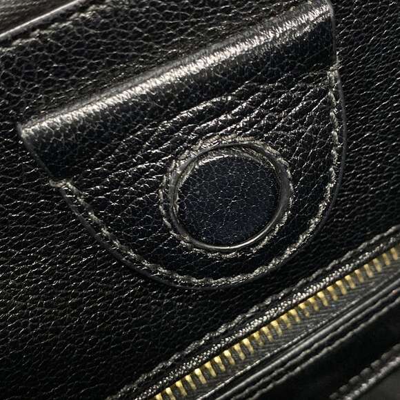 Miumiu Denim Biker Handbag Blue Leather - Picture 9 of 15